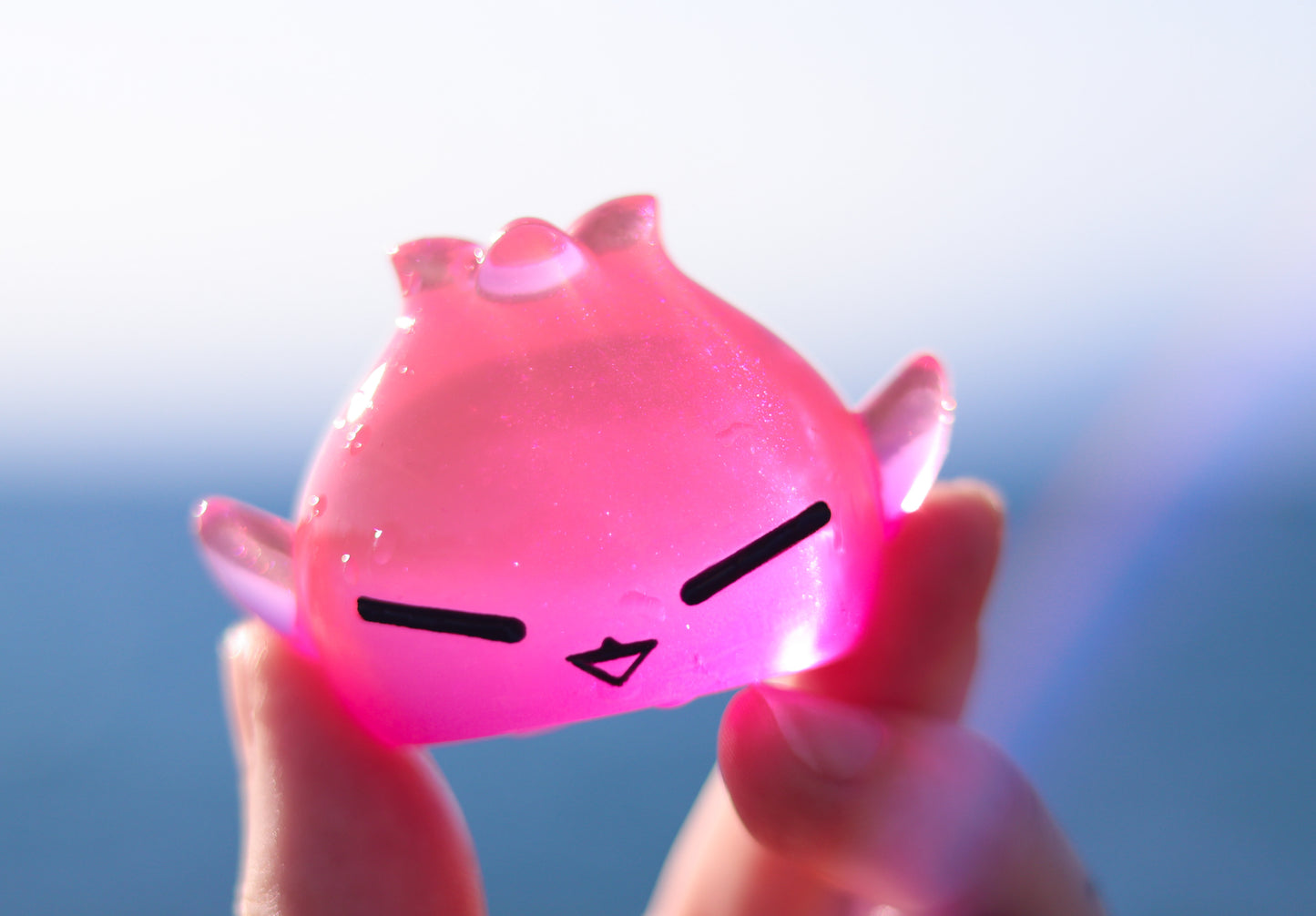 Cotton Candy the Dumpling - Psychedelic Watermelon colorway