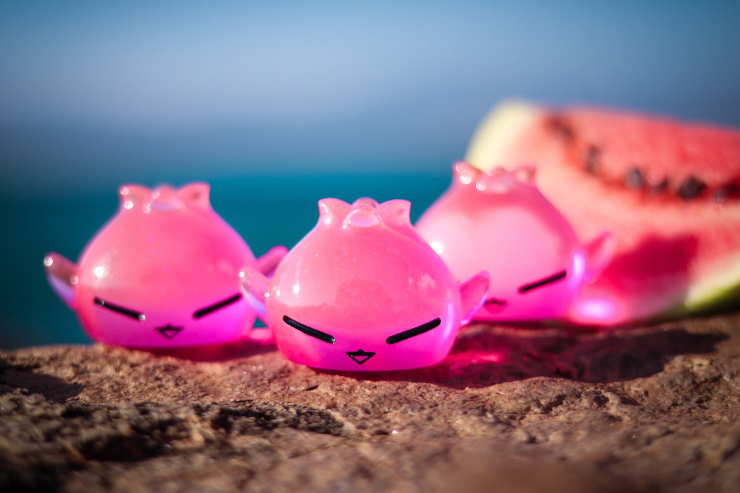 Cotton Candy the Dumpling - Psychedelic Watermelon colorway