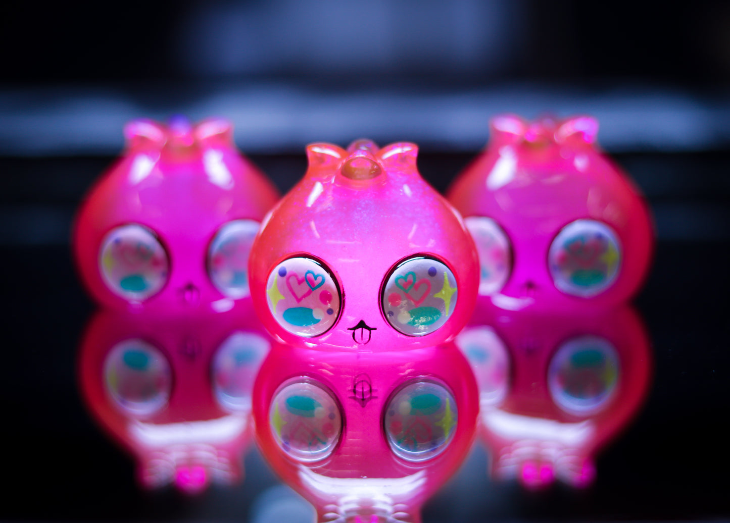 Bean the Dumpling in Psychedelic Watermelon Colorway